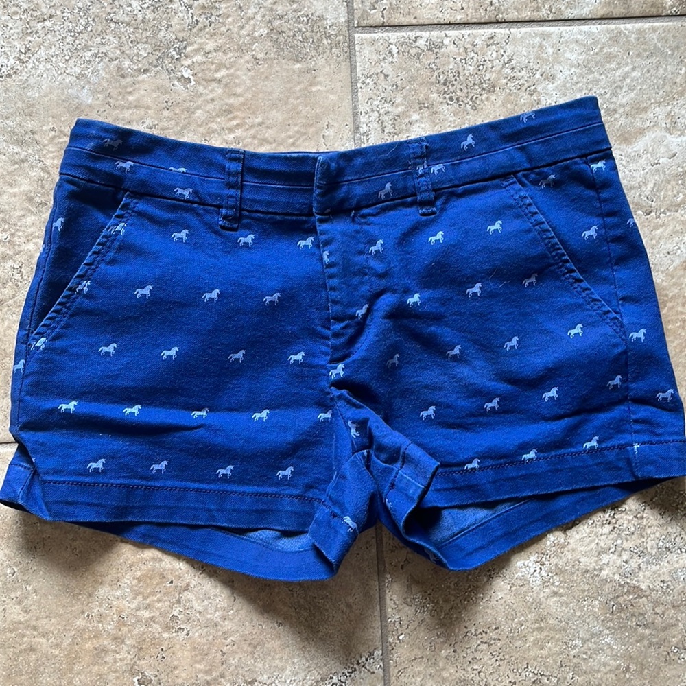 Harper blue shorts